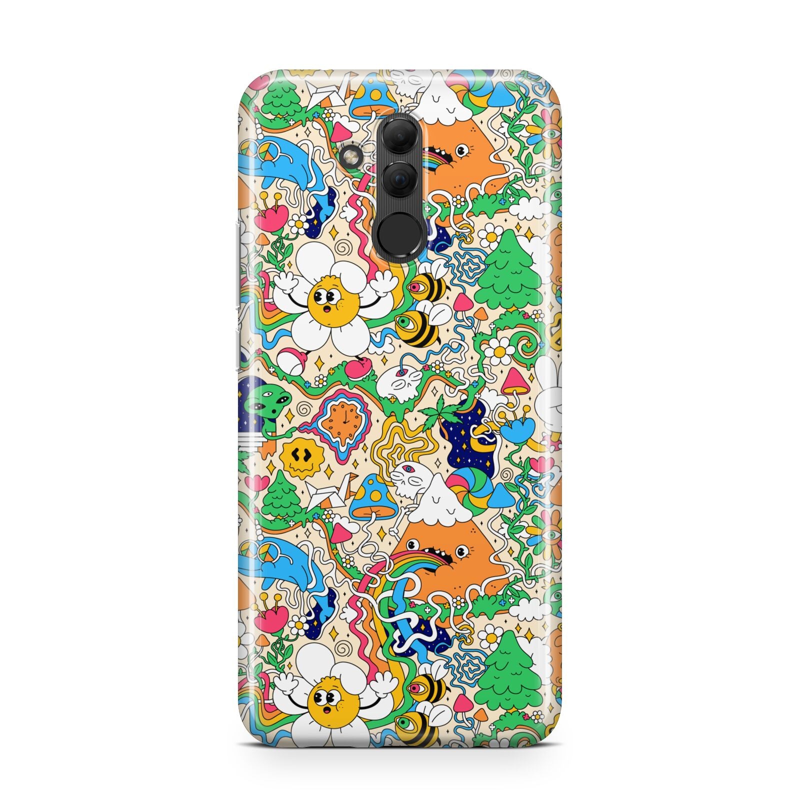 Psychedelic Trippy Huawei Mate 20 Lite