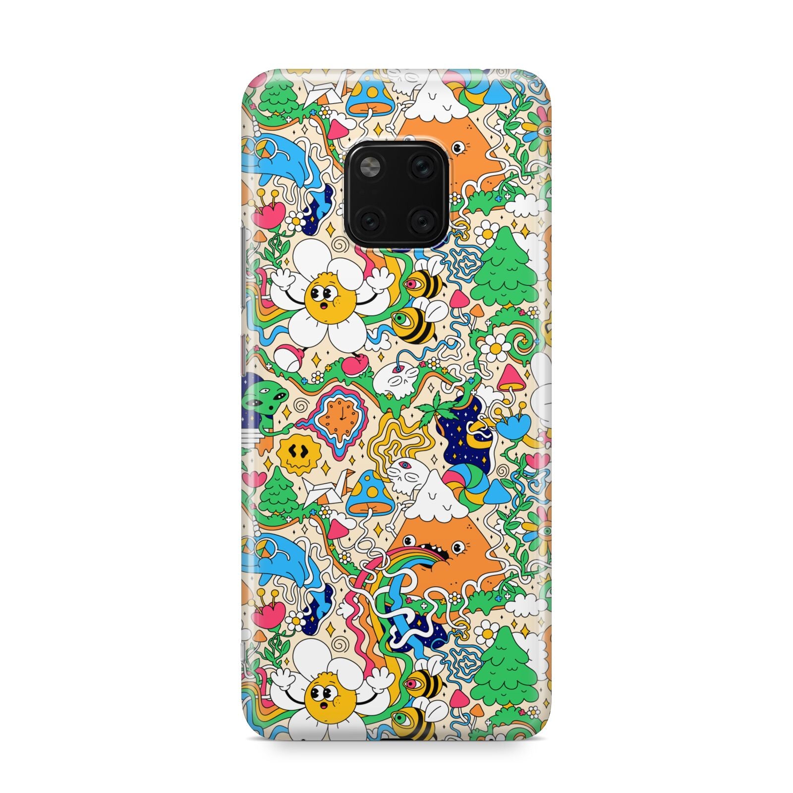 Psychedelic Trippy Huawei Mate 20 Pro Phone Case