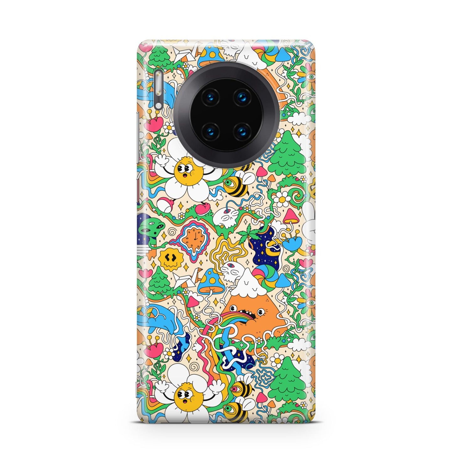 Psychedelic Trippy Huawei Mate 30 Pro Phone Case