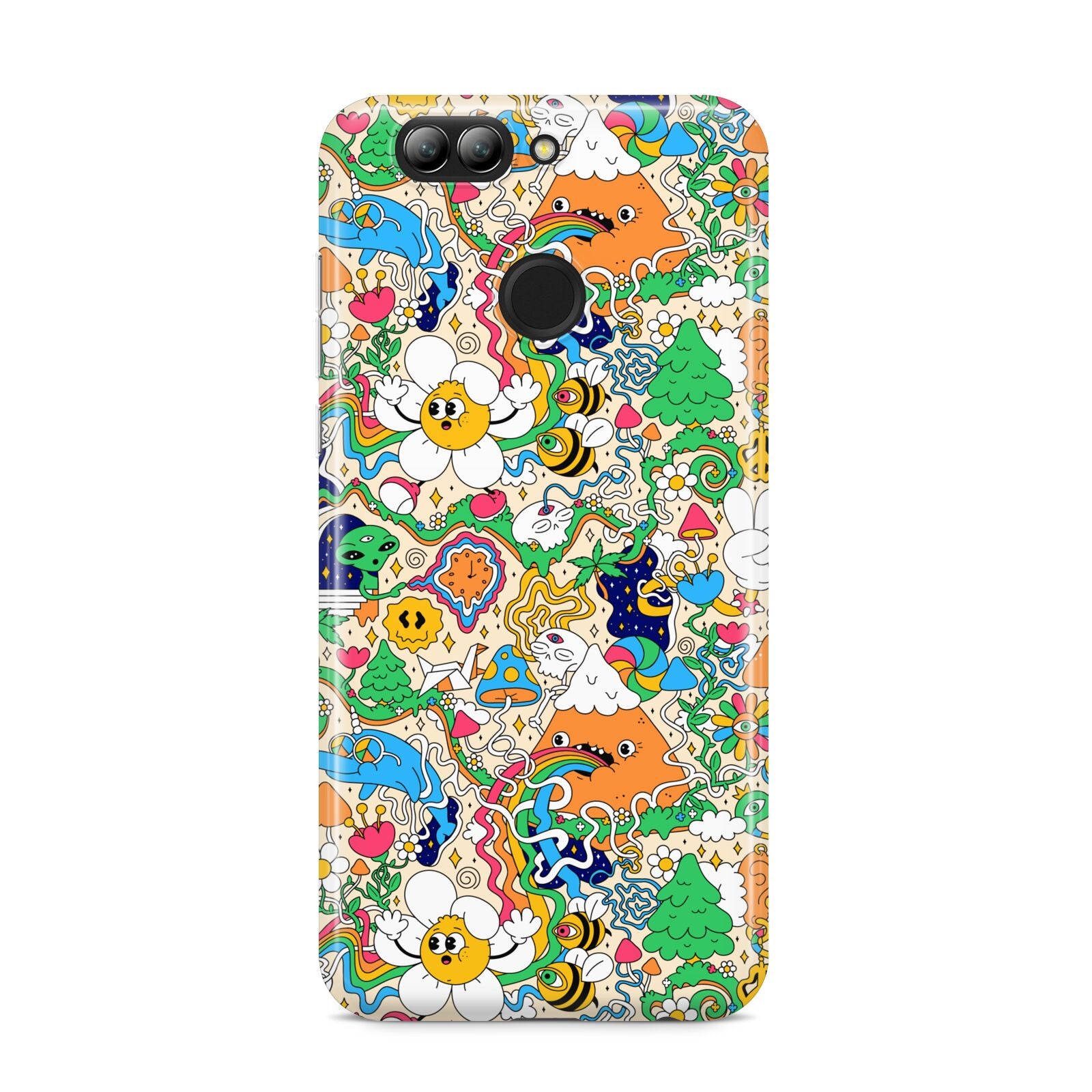 Psychedelic Trippy Huawei Nova 2s Phone Case