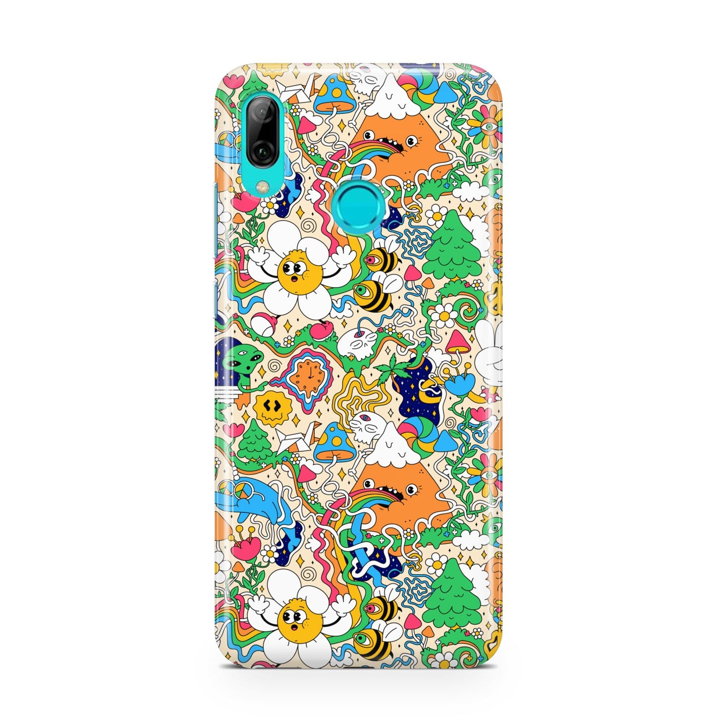 Psychedelic Trippy Huawei P Smart 2019 Case