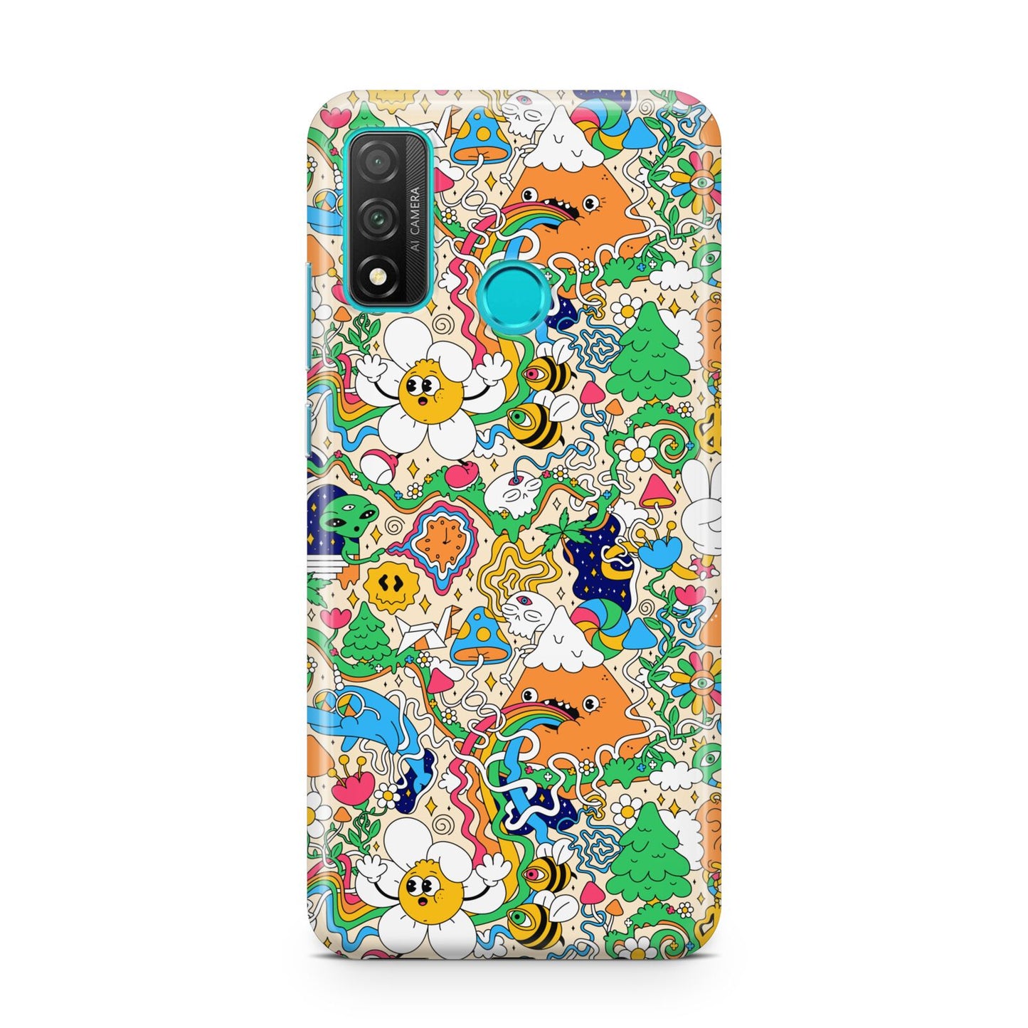 Psychedelic Trippy Huawei P Smart 2020