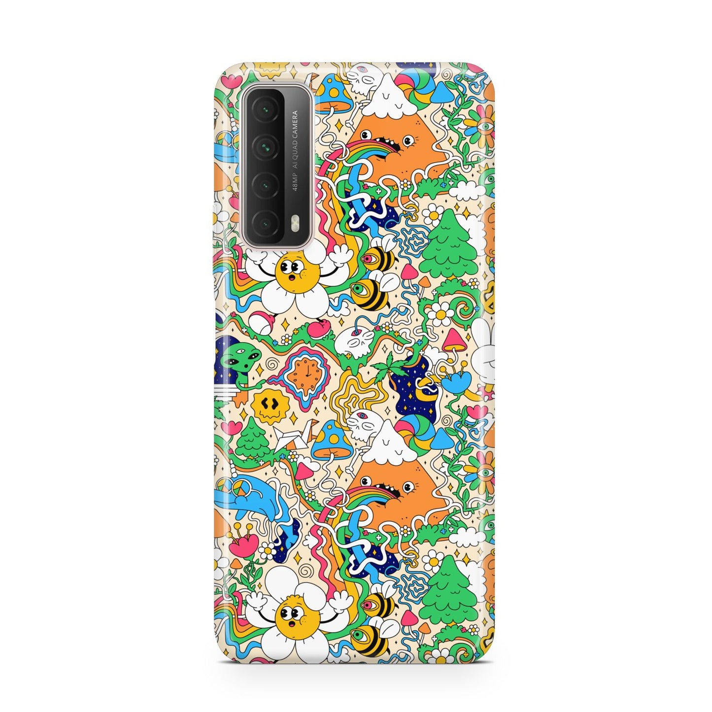 Psychedelic Trippy Huawei P Smart 2021