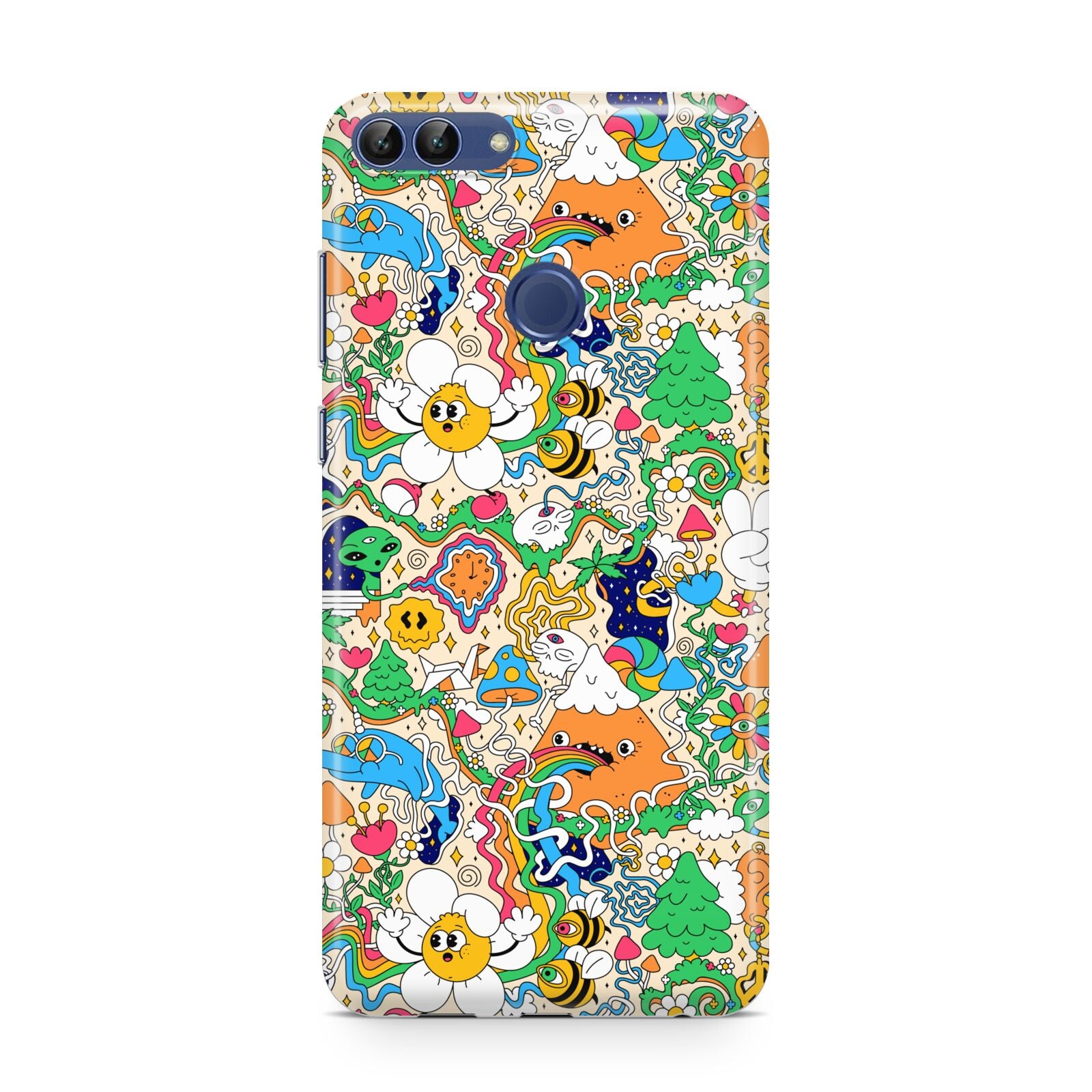 Psychedelic Trippy Huawei P Smart Case