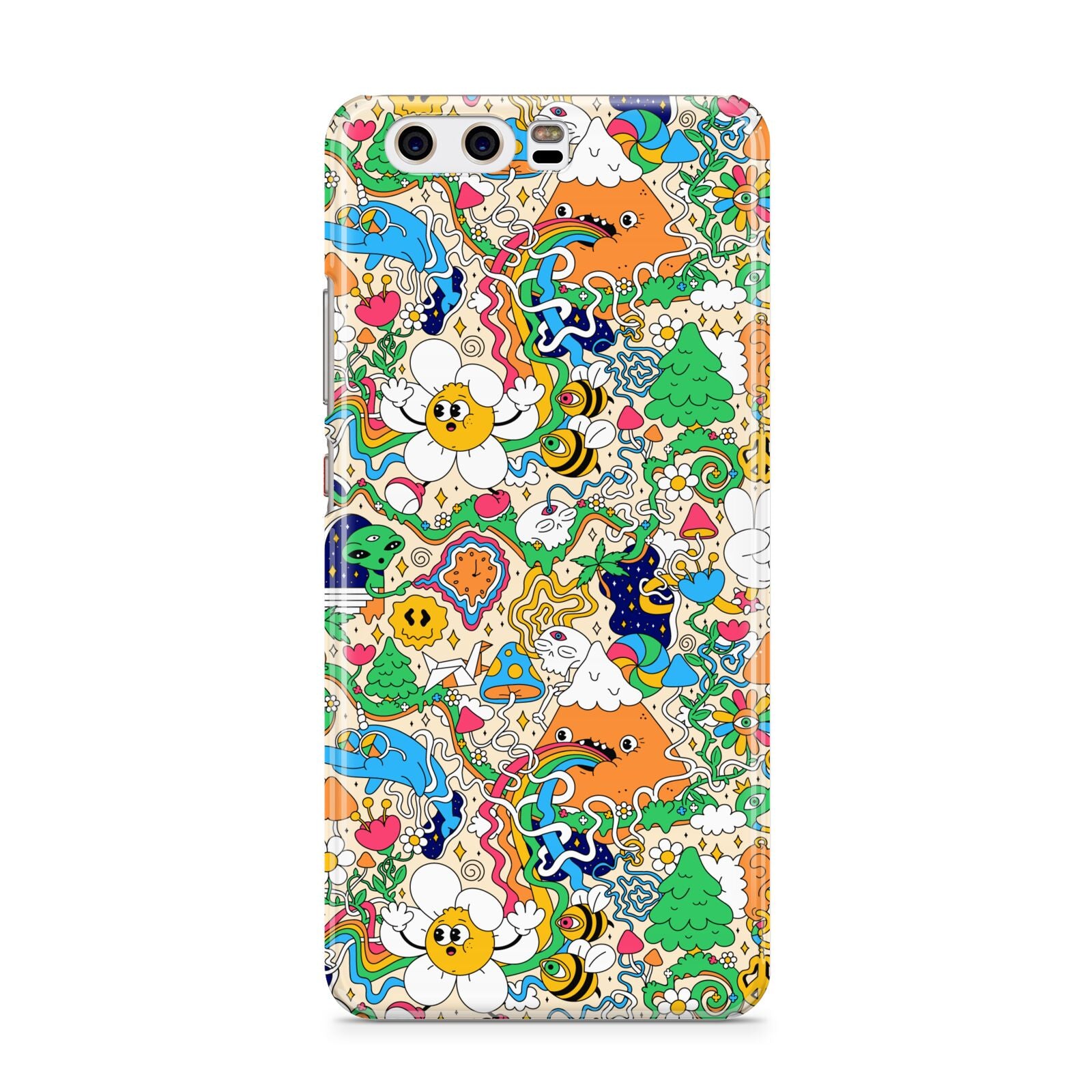 Psychedelic Trippy Huawei P10 Phone Case