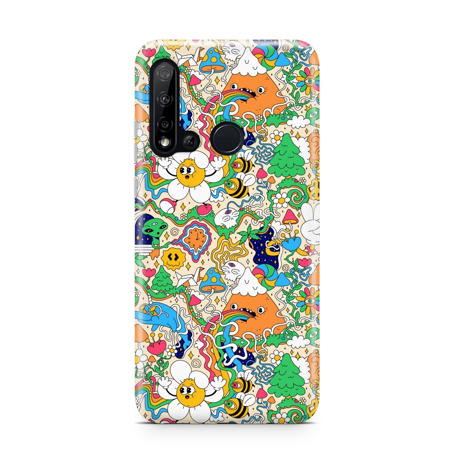 Psychedelic Trippy Huawei P20 Lite 5G Phone Case