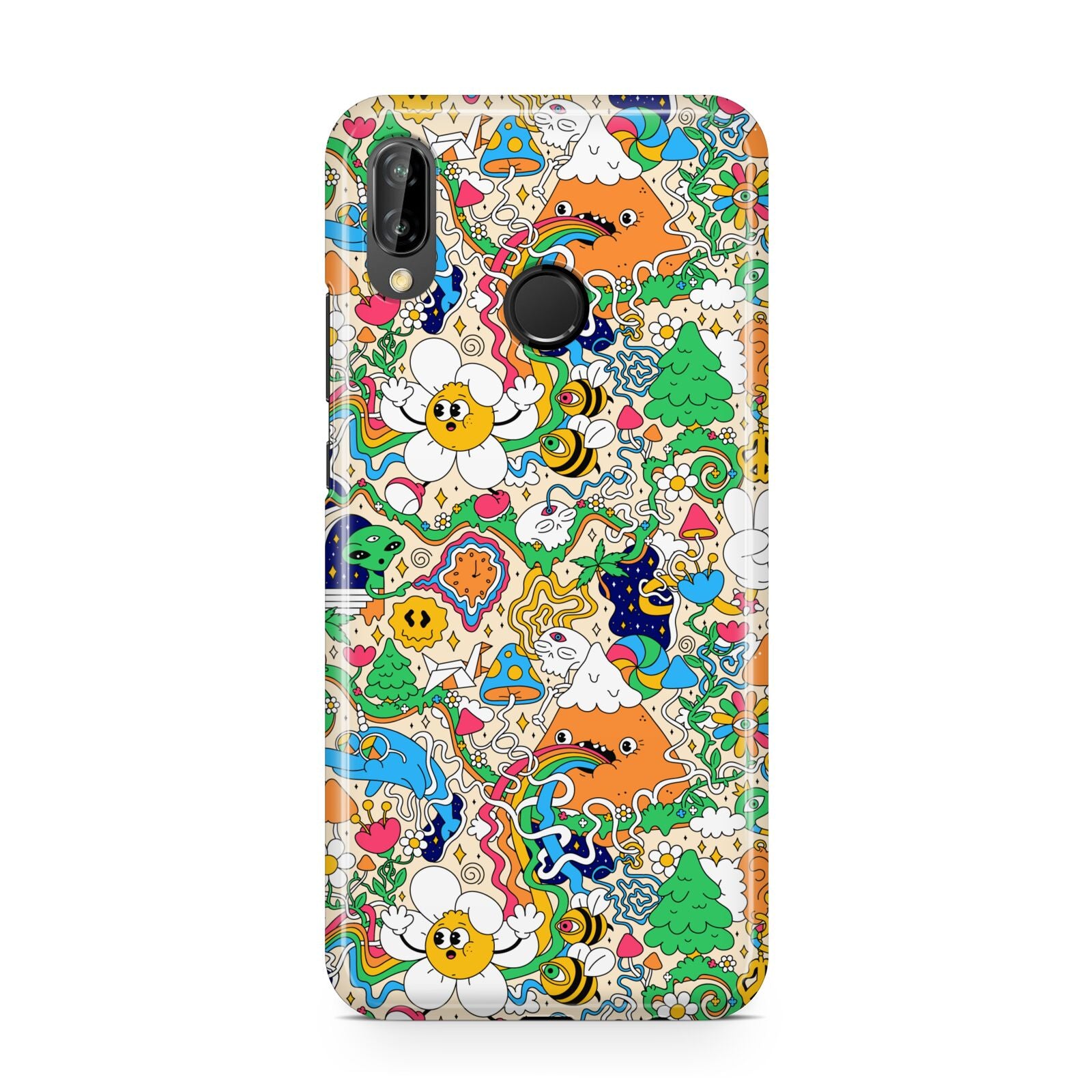 Psychedelic Trippy Huawei P20 Lite Phone Case