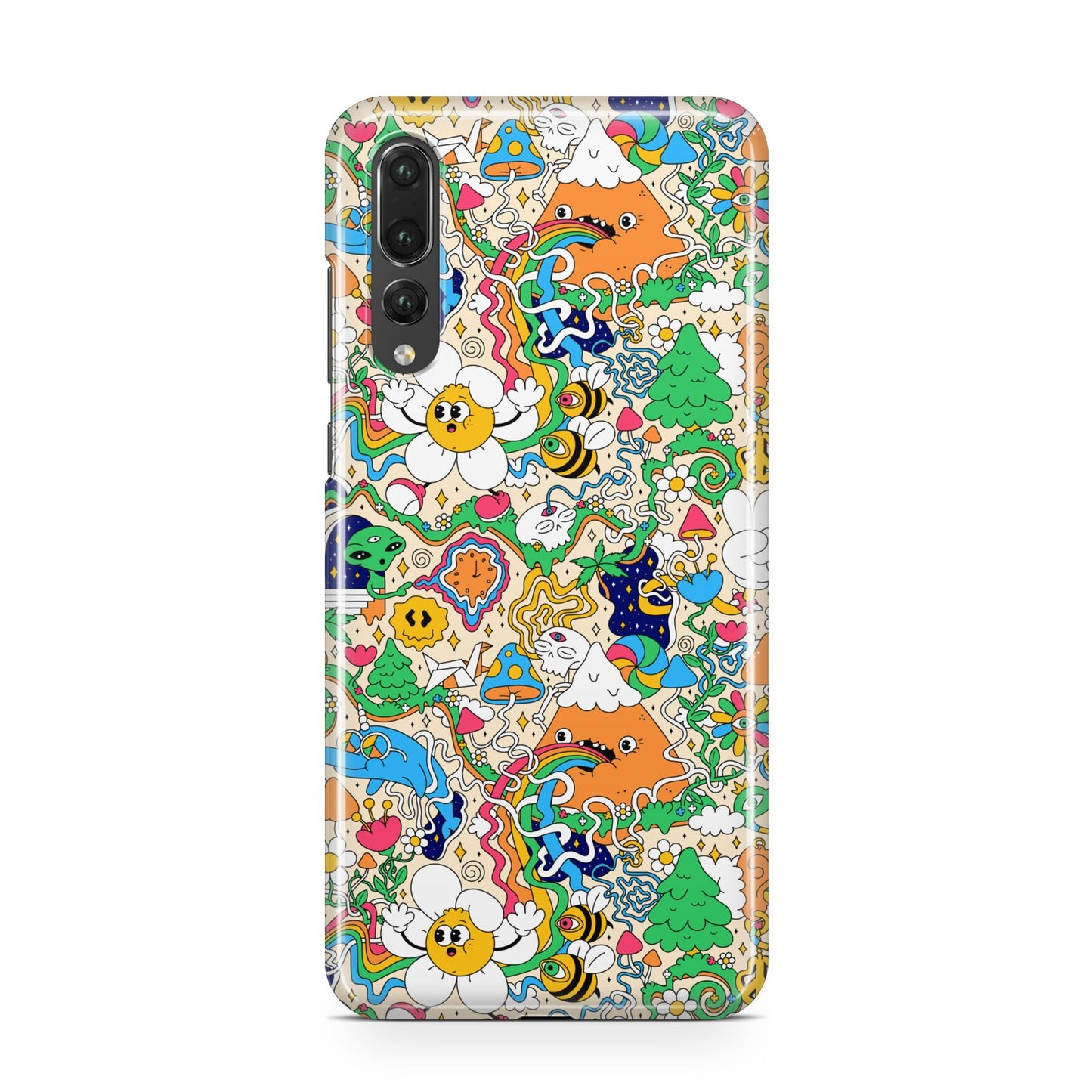 Psychedelic Trippy Huawei P20 Pro Phone Case