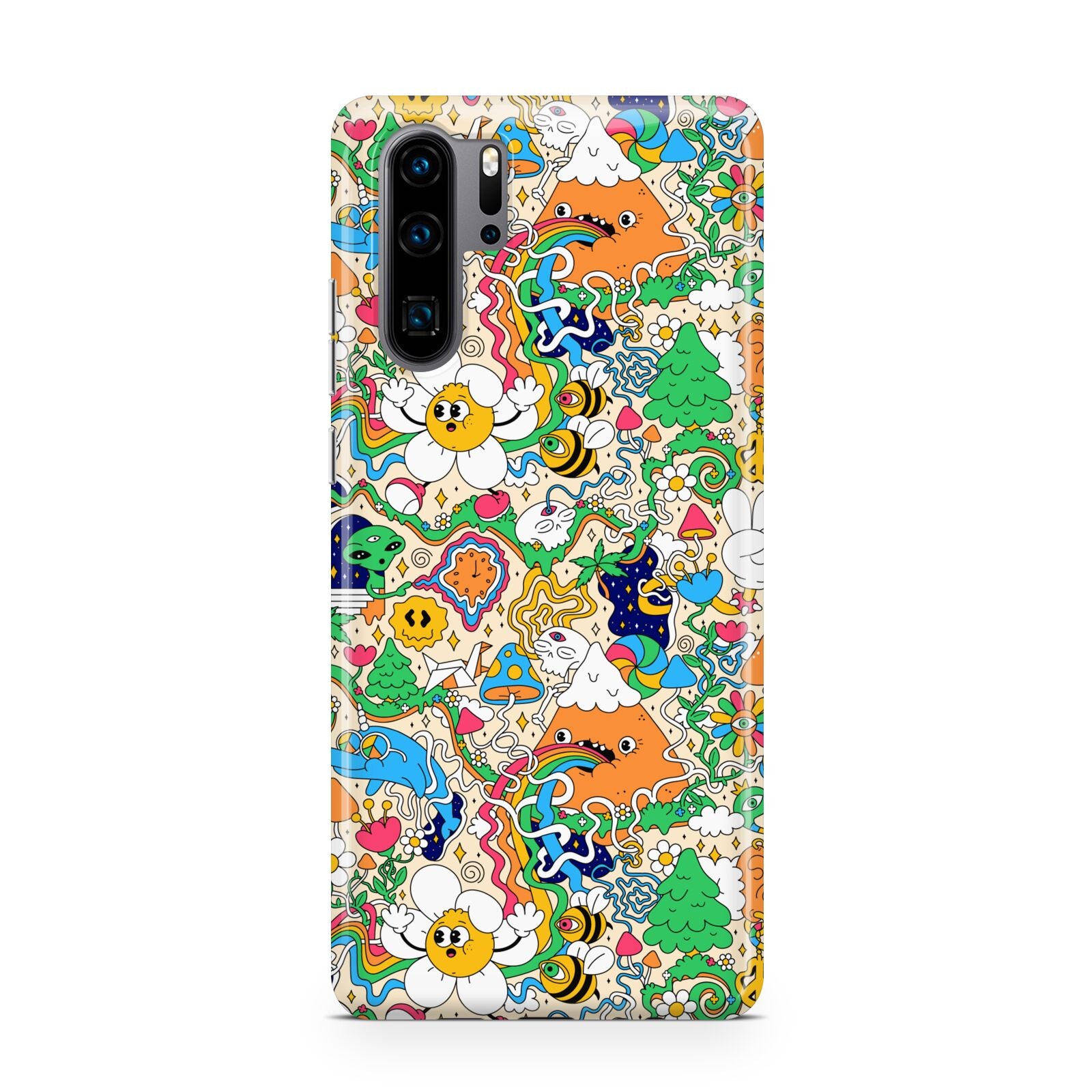 Psychedelic Trippy Huawei P30 Pro Phone Case