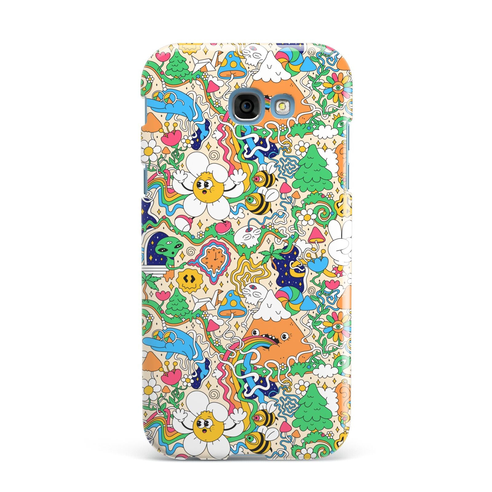 Psychedelic Trippy Samsung Galaxy A7 2017 Case