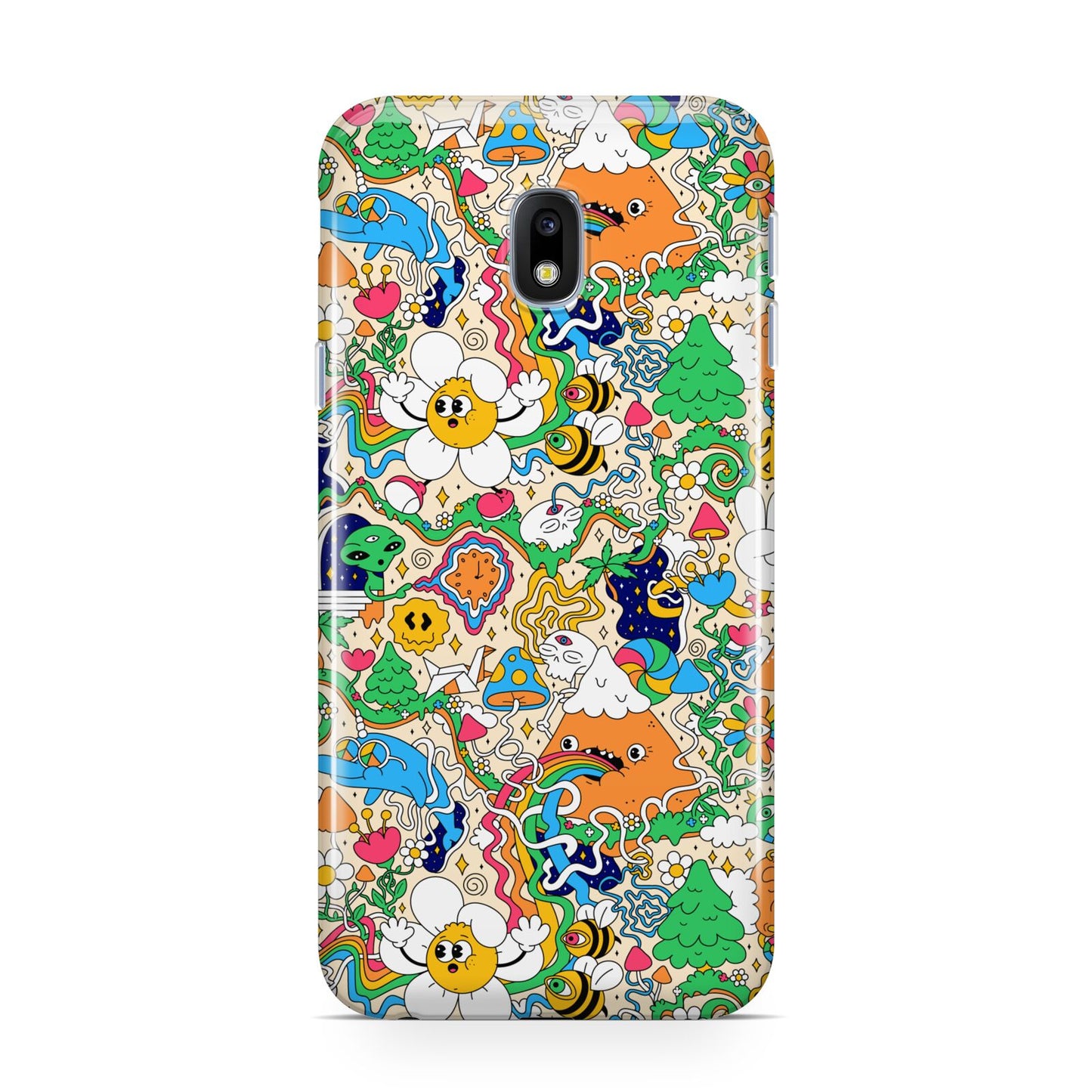 Psychedelic Trippy Samsung Galaxy J3 2017 Case