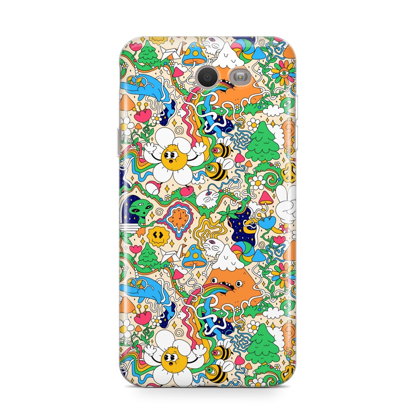 Psychedelic Trippy Samsung Galaxy J7 2017 Case