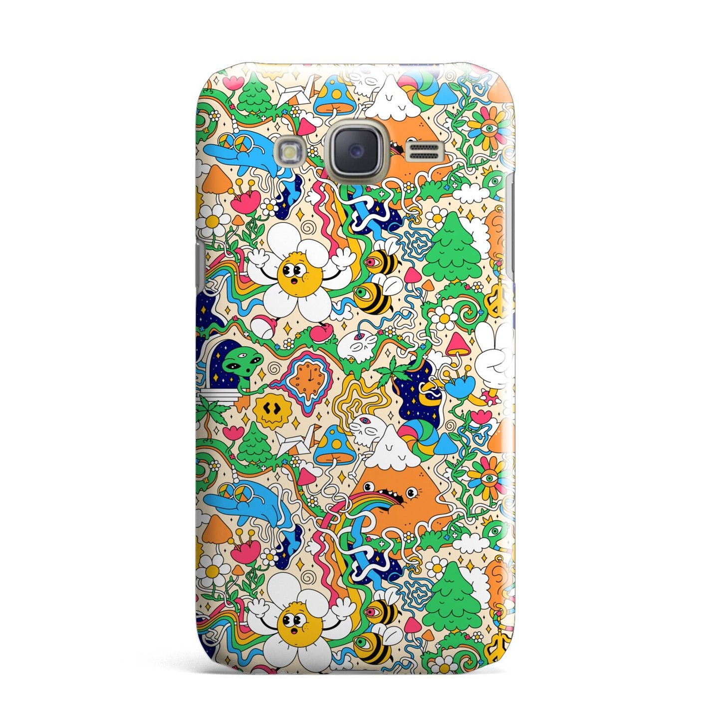 Psychedelic Trippy Samsung Galaxy J7 Case