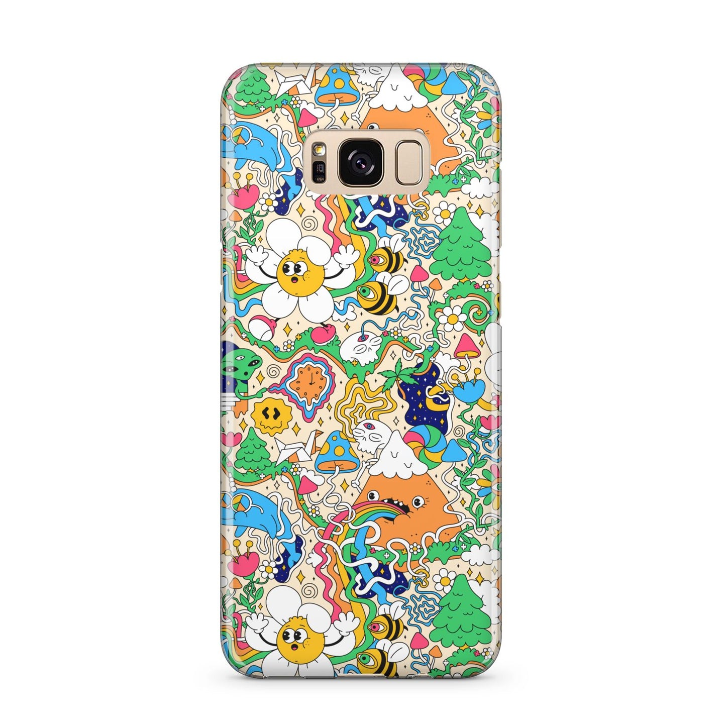 Psychedelic Trippy Samsung Galaxy S8 Plus Case