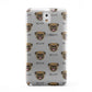 Pug Icon with Name Samsung Galaxy Note 3 Case