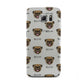 Pug Icon with Name Samsung Galaxy S6 Case