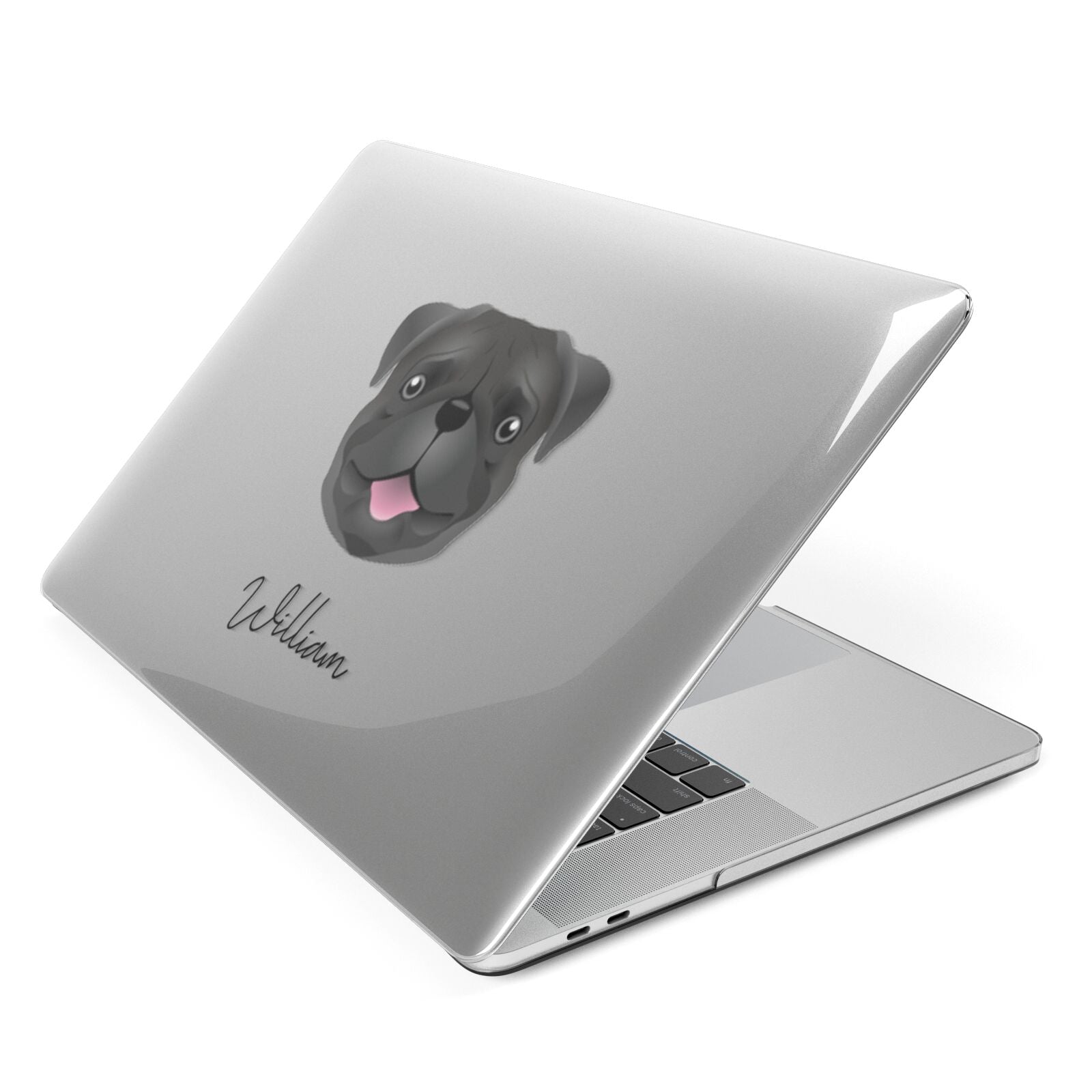 Pug Personalised Macbook Case