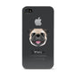 Pug Personalised Apple iPhone 4s Case