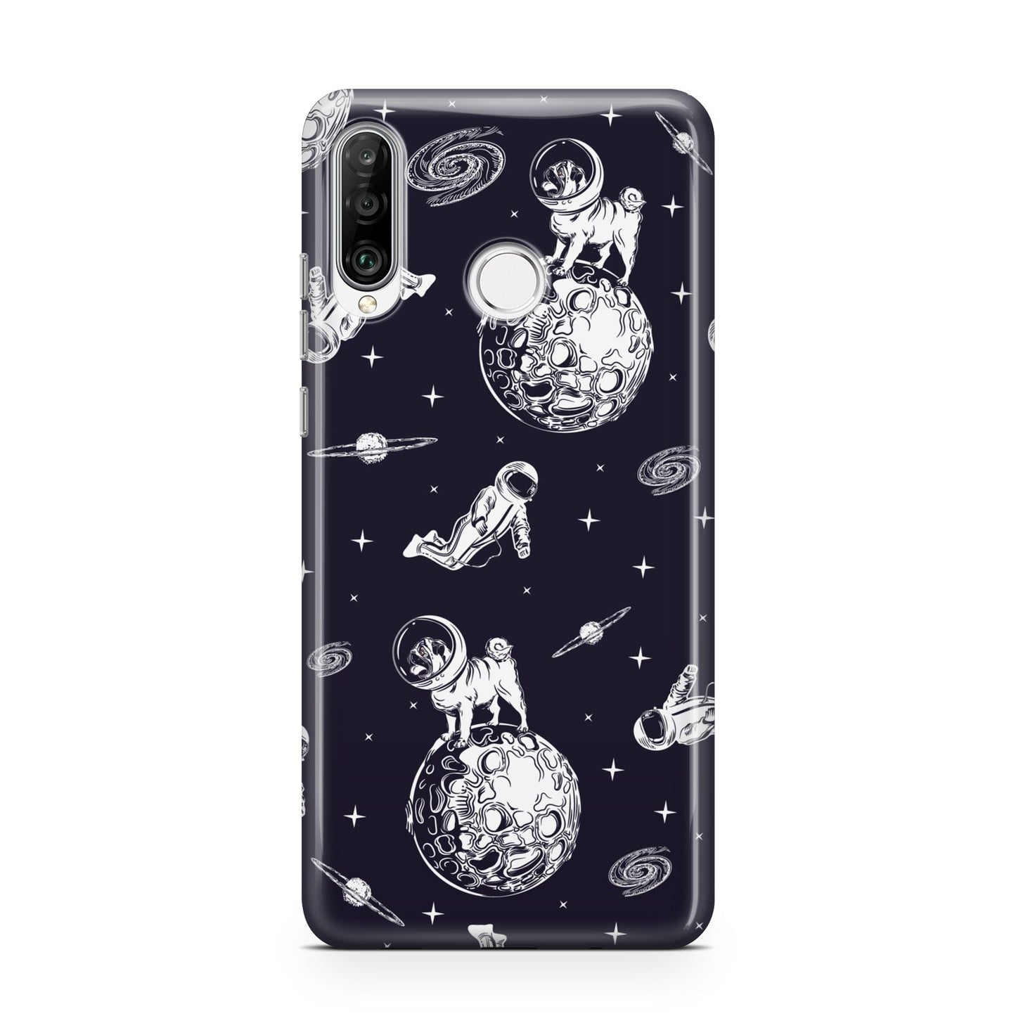 Pug in Space Huawei P30 Lite Phone Case