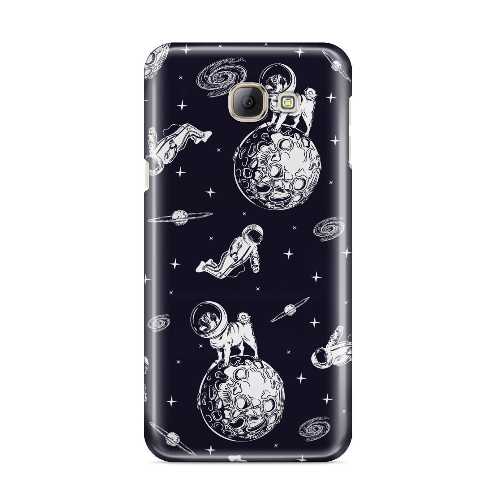 Pug in Space Samsung Galaxy A8 2016 Case