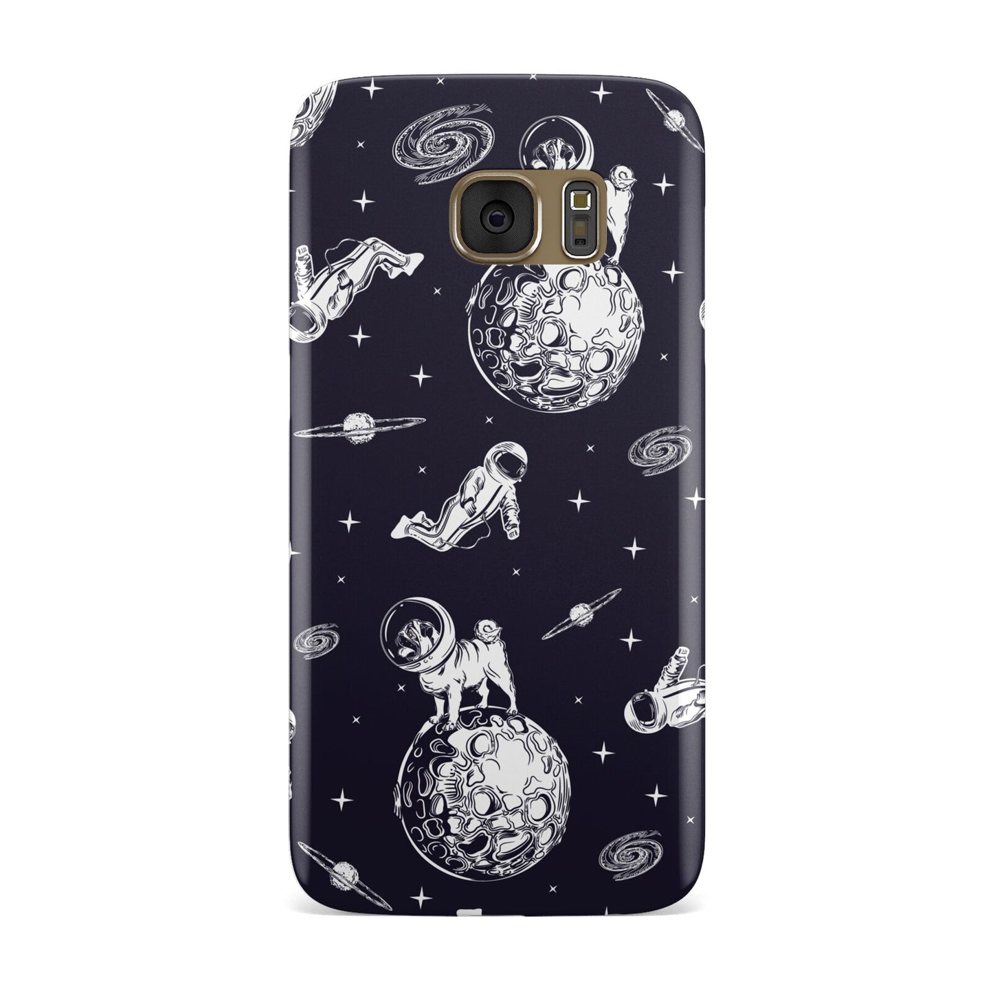 Pug in Space Samsung Galaxy Case