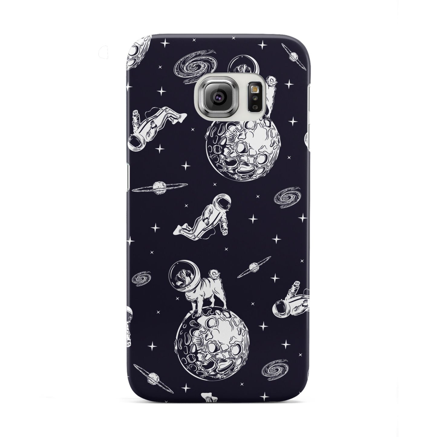 Pug in Space Samsung Galaxy S6 Edge Case