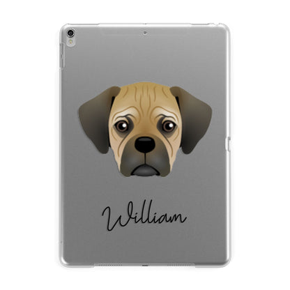 Pugalier Personalised Apple iPad Silver Case