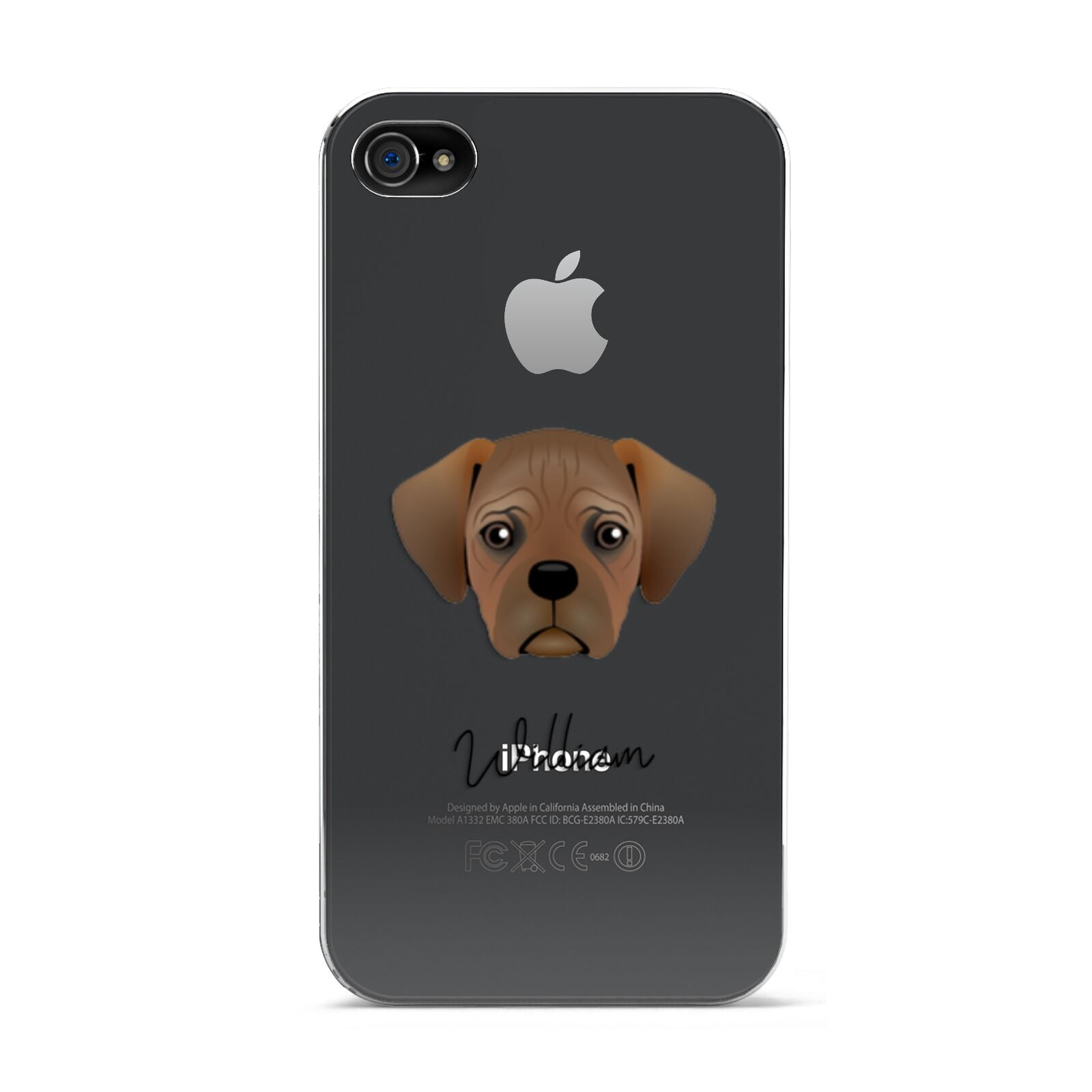 Pugalier Personalised Apple iPhone 4s Case