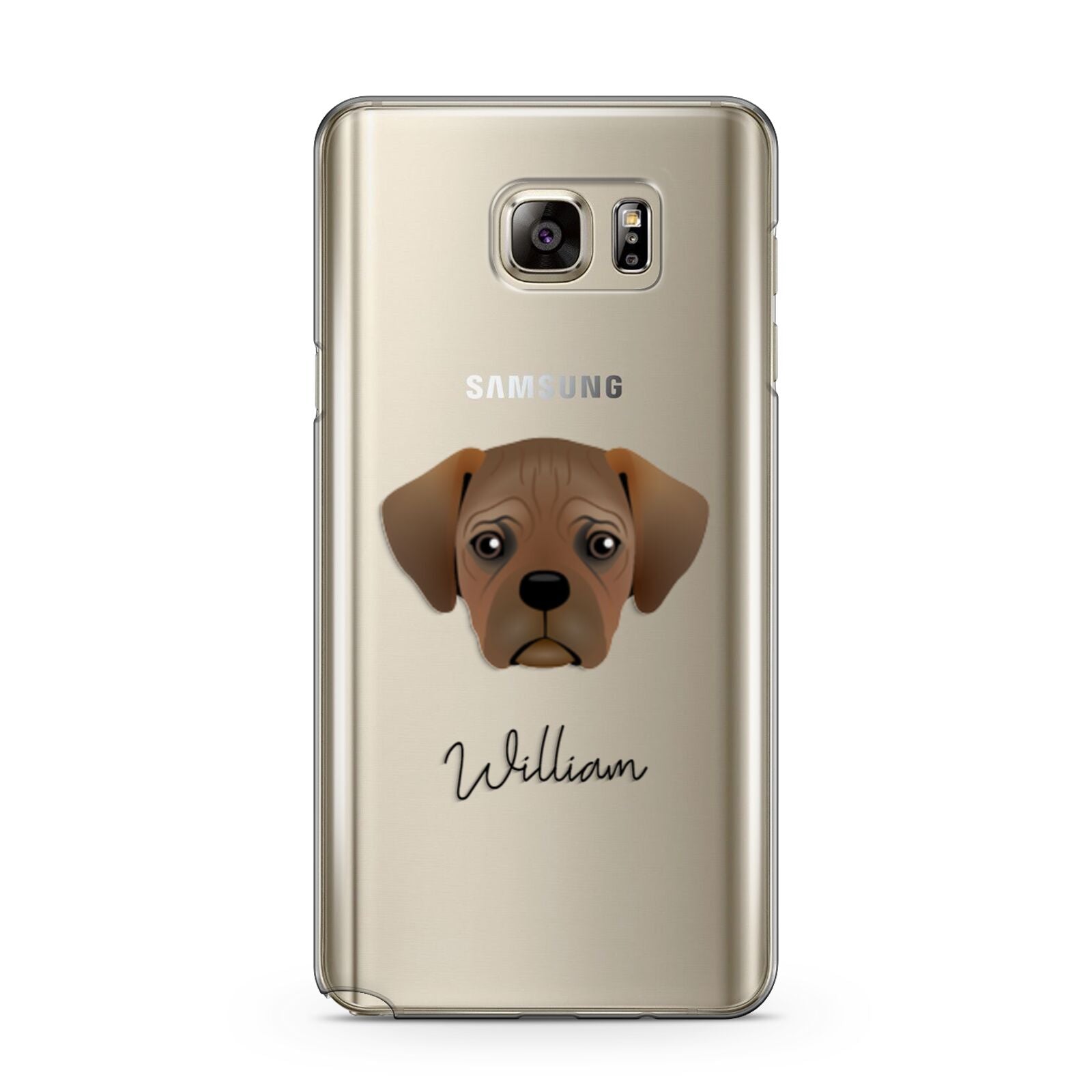 Pugalier Personalised Samsung Galaxy Note 5 Case