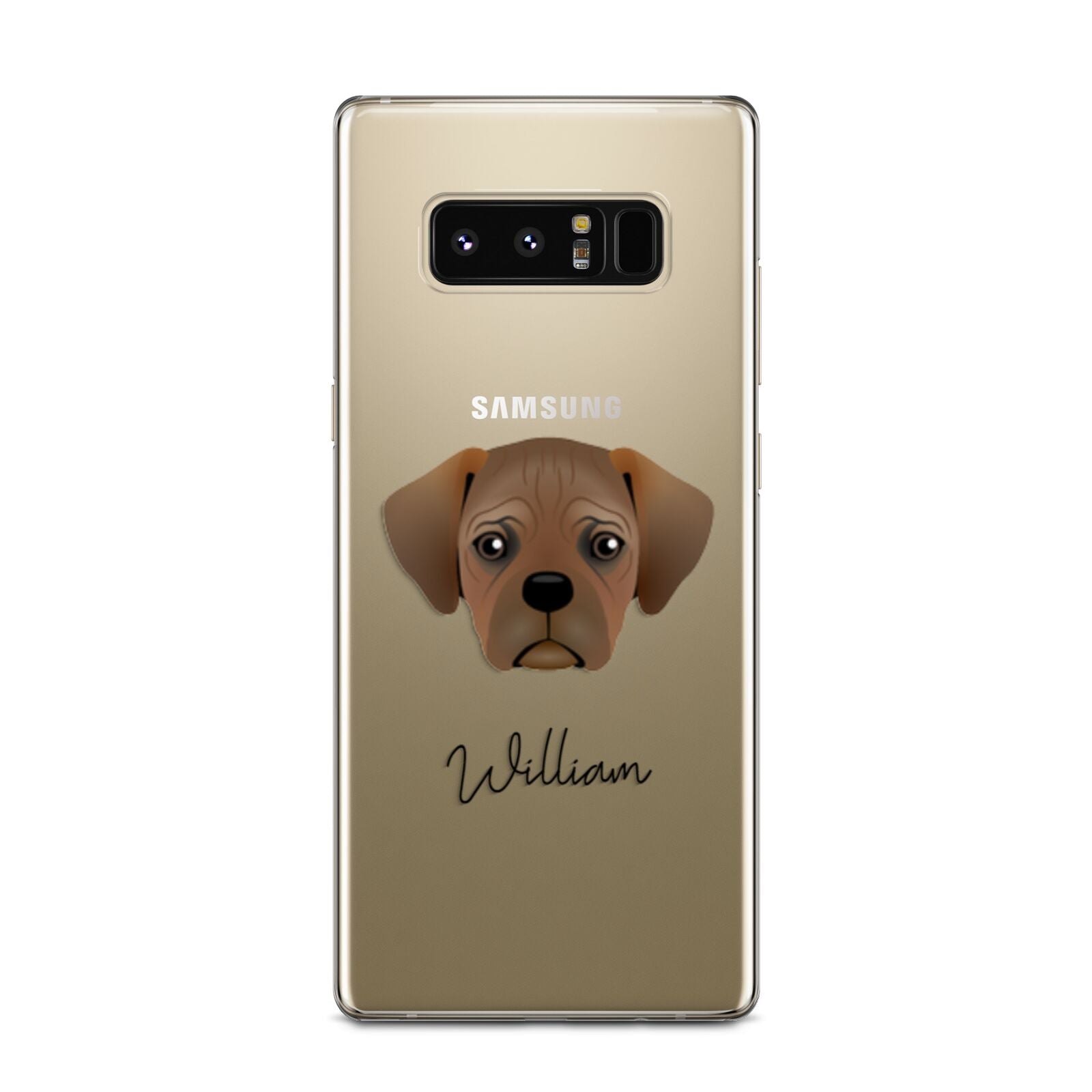 Pugalier Personalised Samsung Galaxy Note 8 Case