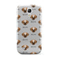 Pugapoo Icon with Name Samsung Galaxy S4 Mini Case