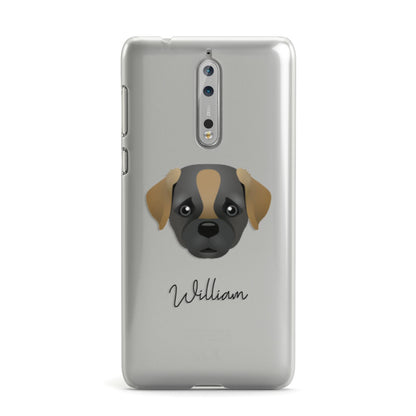 Pugapoo Personalised Nokia Case