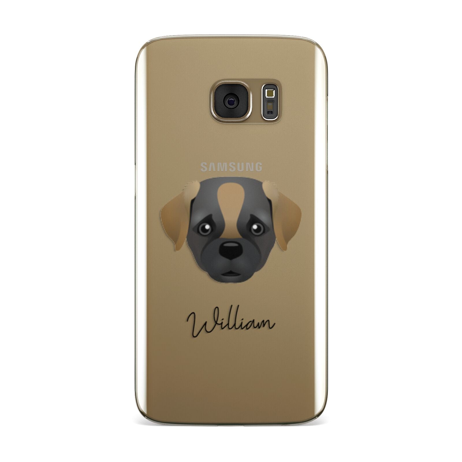 Pugapoo Personalised Samsung Galaxy Case