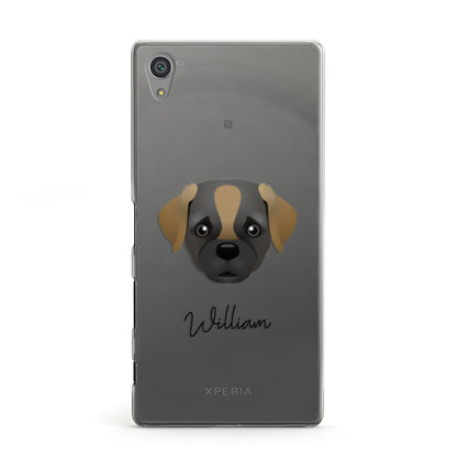 Pugapoo Personalised Sony Xperia Case