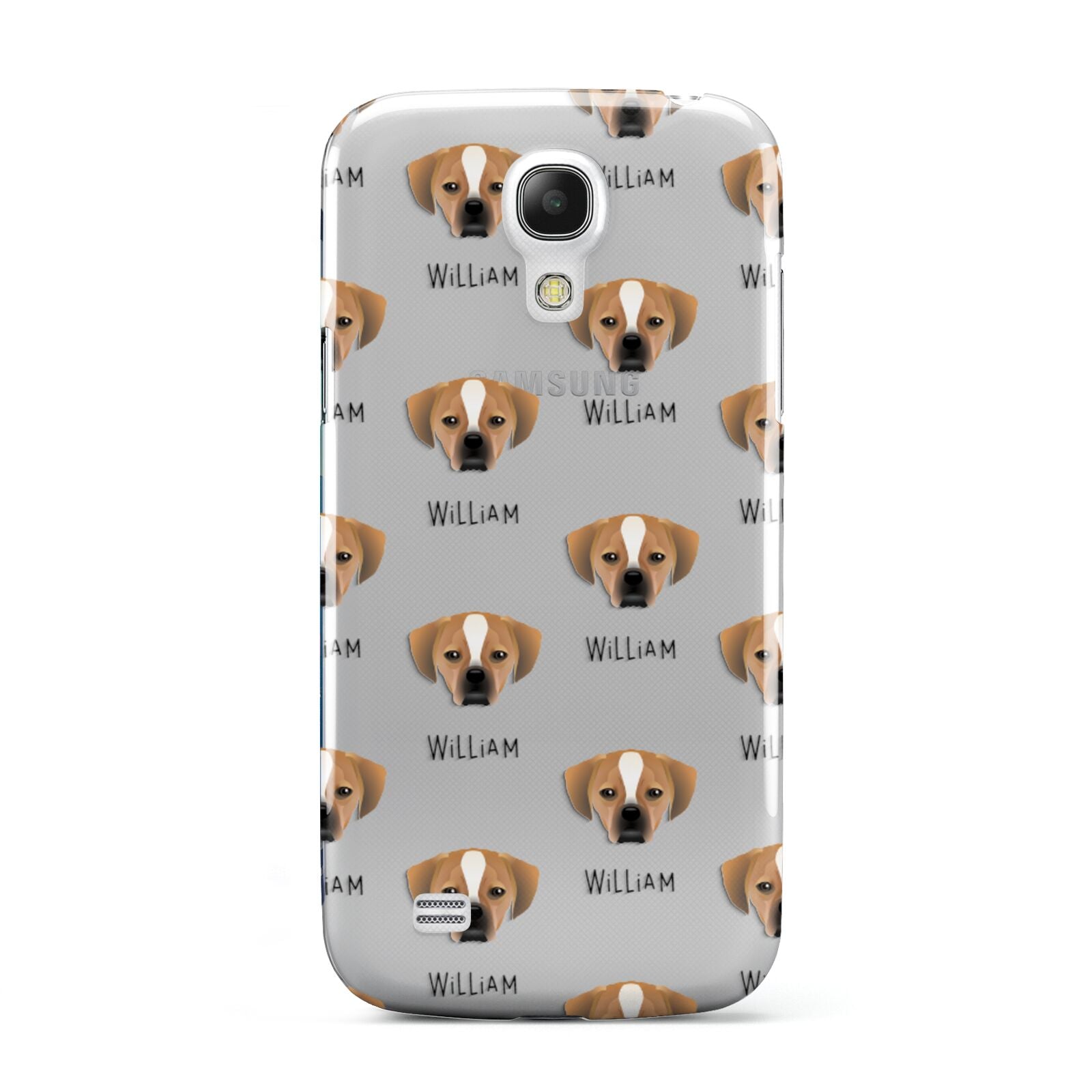 Puggle Icon with Name Samsung Galaxy S4 Mini Case