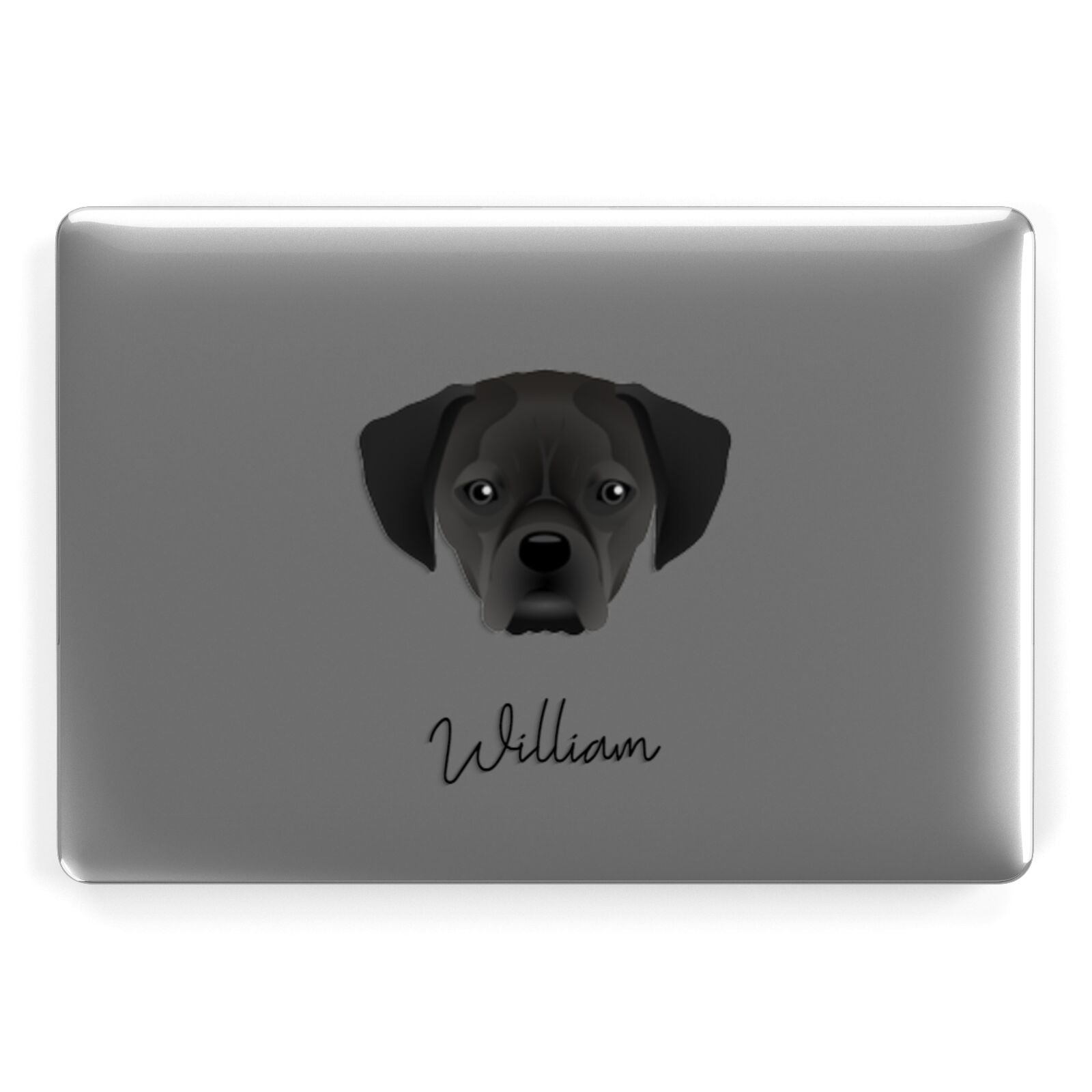 Puggle Personalised Apple MacBook Case