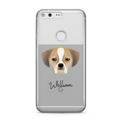 Puggle Personalised Google Pixel Case