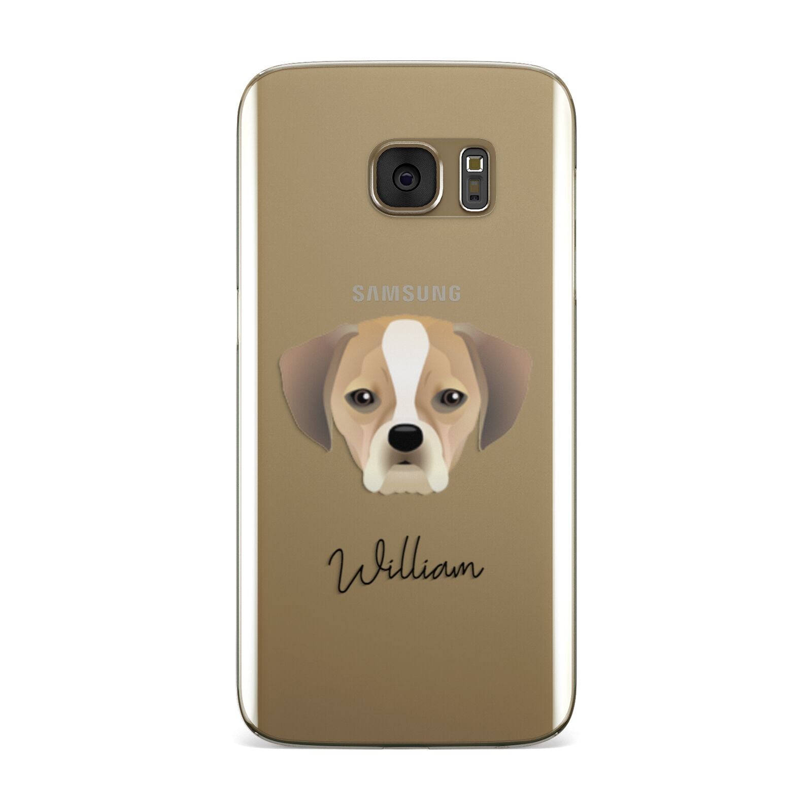 Puggle Personalised Samsung Galaxy Case