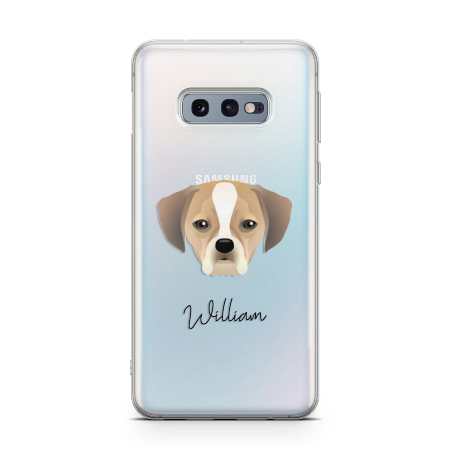 Puggle Personalised Samsung Galaxy S10E Case