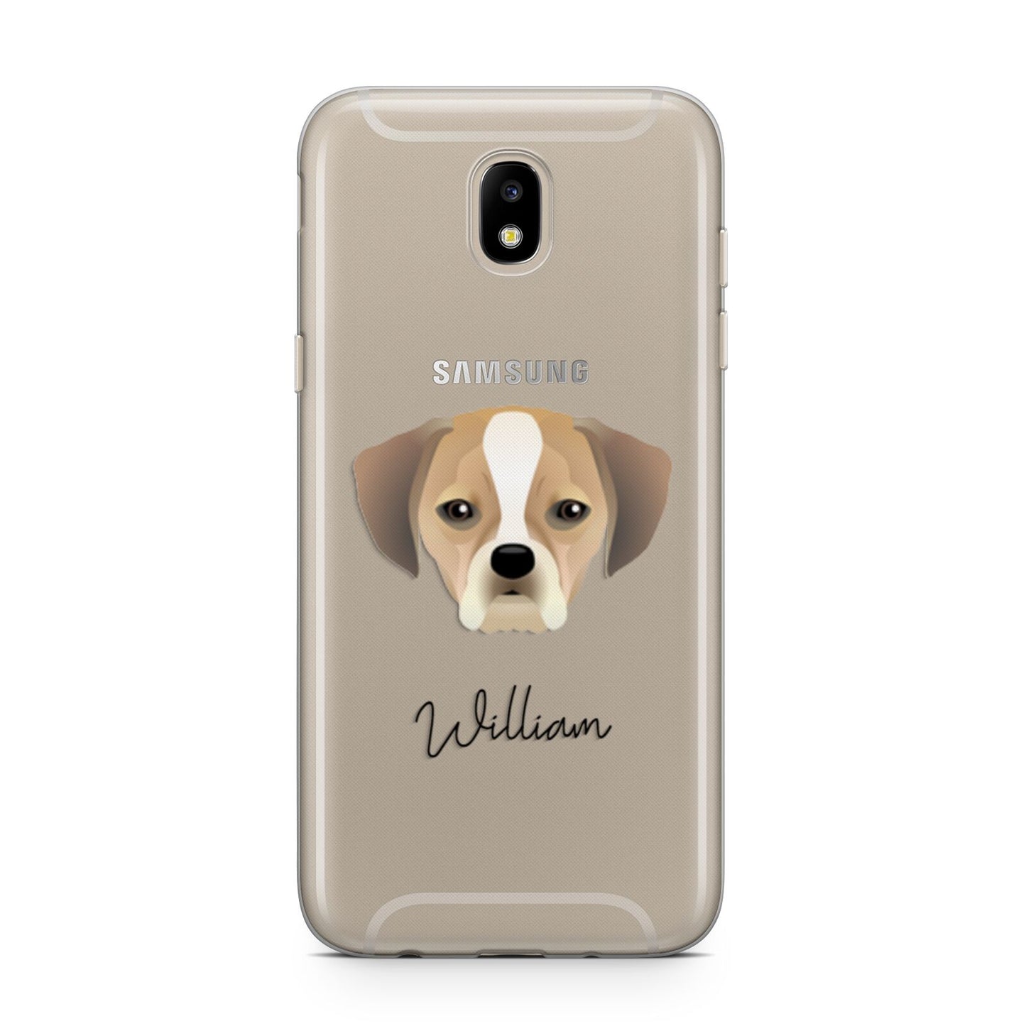 Puggle Personalised Samsung J5 2017 Case