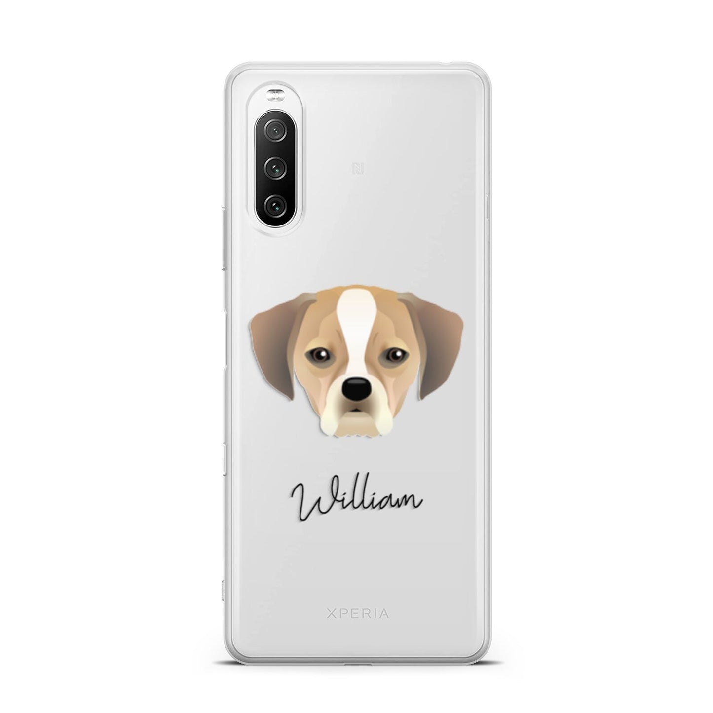 Puggle Personalised Sony Xperia 10 III Case