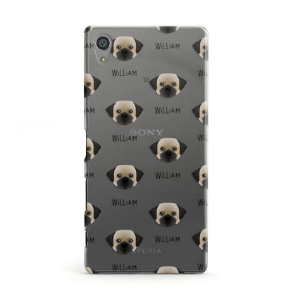 Pugzu Icon with Name Sony Xperia Case