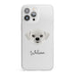 Pugzu Personalised iPhone 13 Pro Max Clear Bumper Case