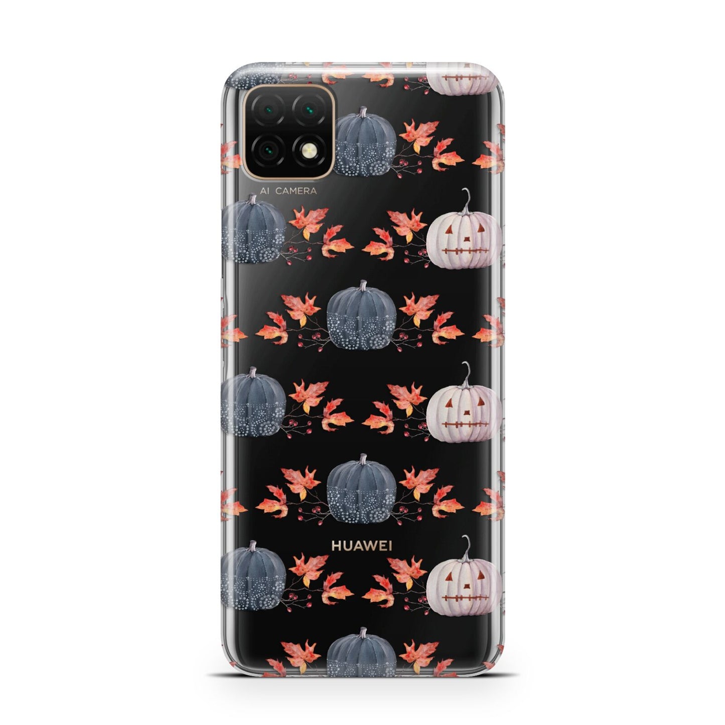 Pumpkin Autumn Leaves Huawei Enjoy 20 Phone Case