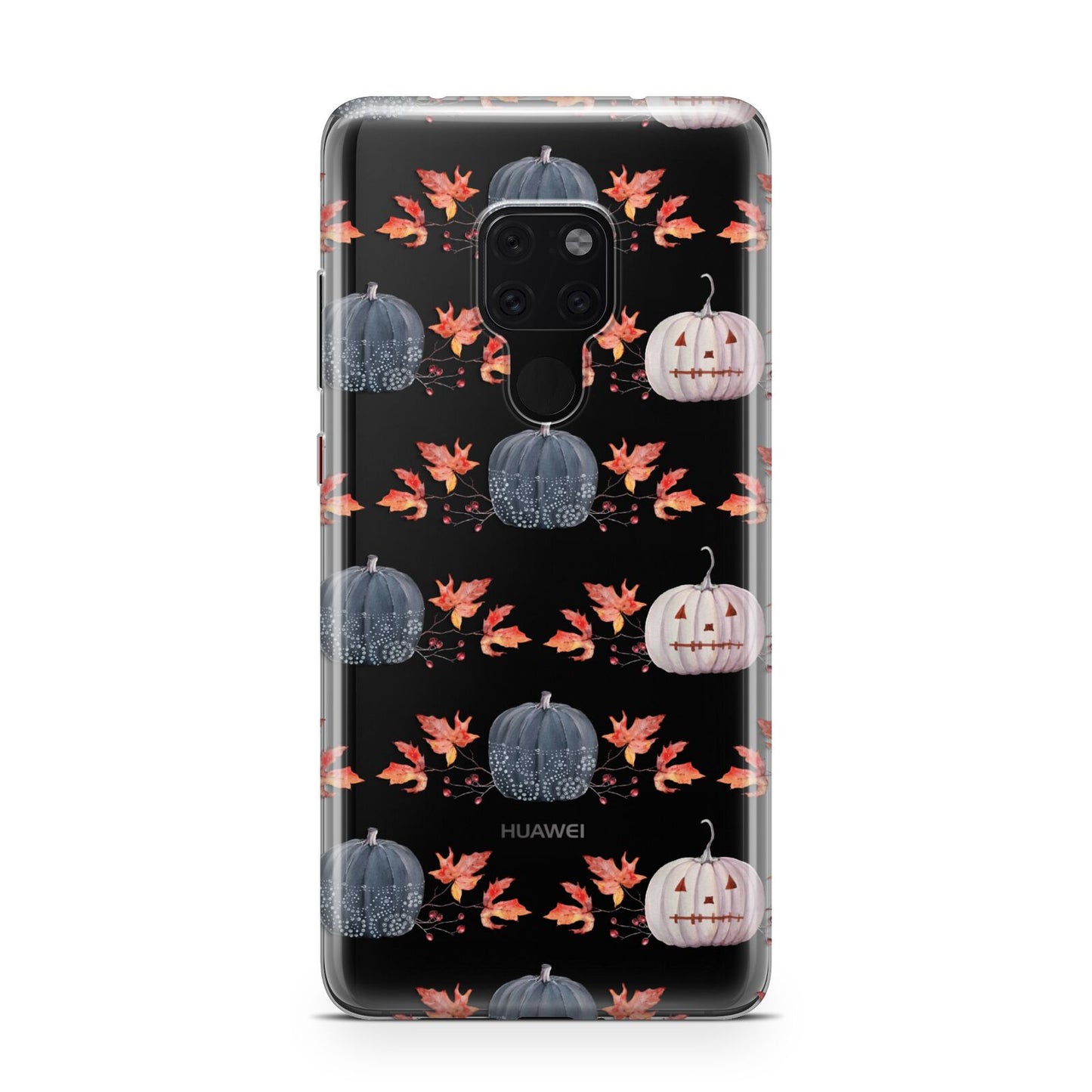 Pumpkin Autumn Leaves Huawei Mate 20 Phone Case