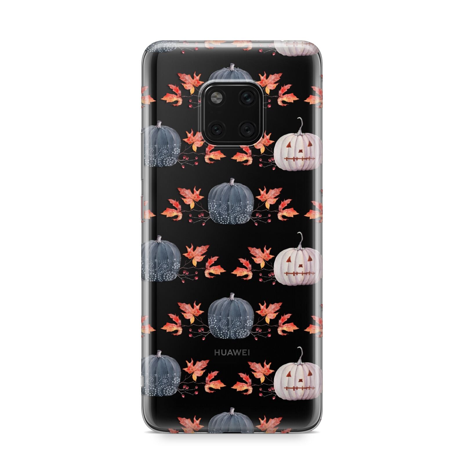 Pumpkin Autumn Leaves Huawei Mate 20 Pro Phone Case