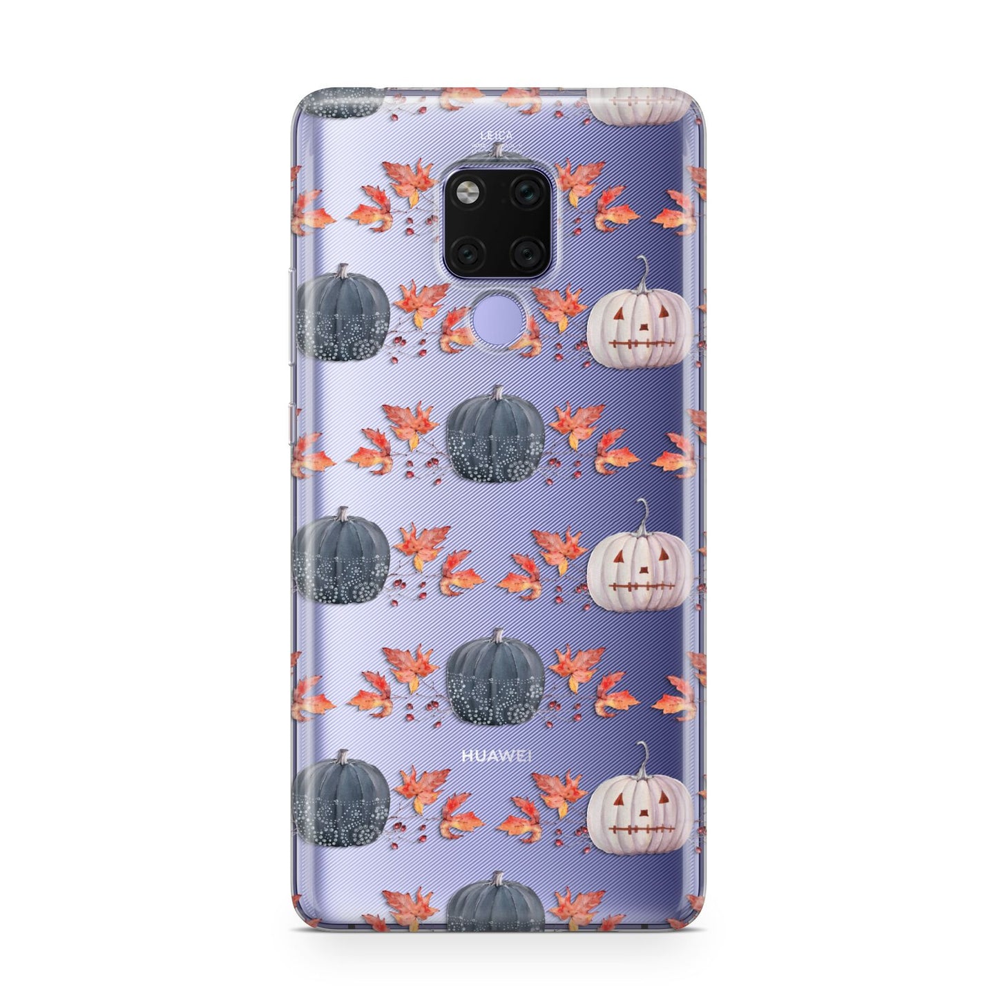 Pumpkin Autumn Leaves Huawei Mate 20X Phone Case