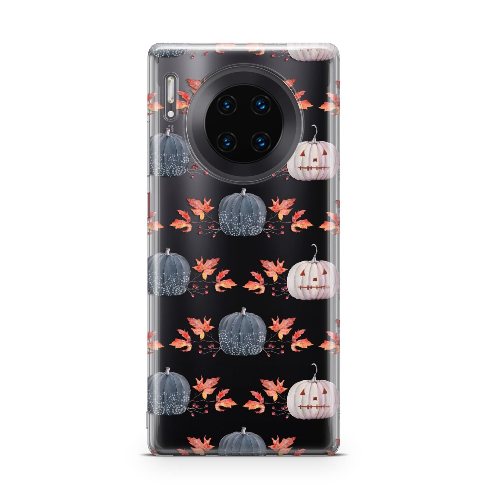 Pumpkin Autumn Leaves Huawei Mate 30 Pro Phone Case