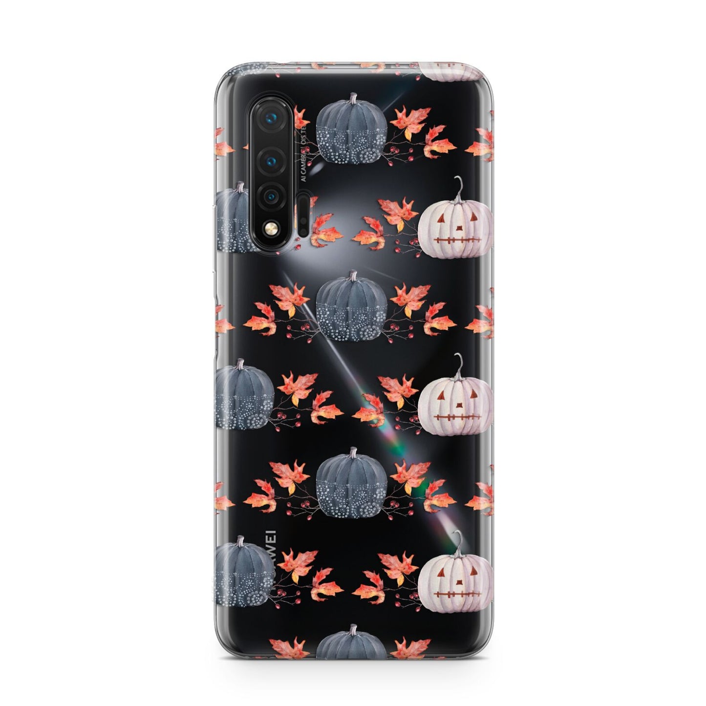 Pumpkin Autumn Leaves Huawei Nova 6 Phone Case