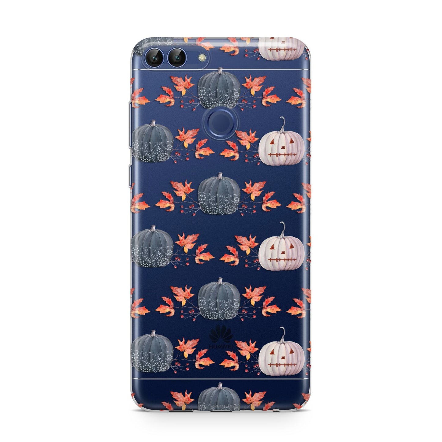 Pumpkin Autumn Leaves Huawei P Smart Case